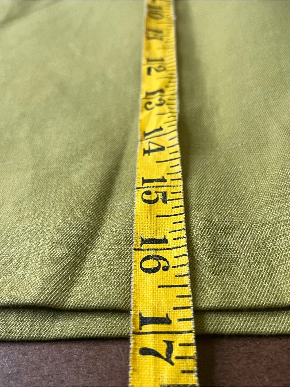 Express Olive Mini Skirt with Belt loops and Waist Side Pockets